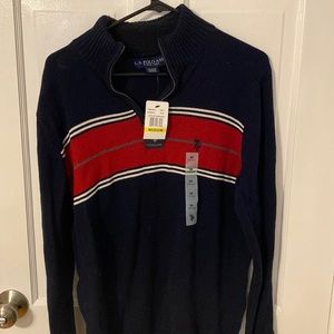 US POLO ASSN 1/4 Zip Sweater